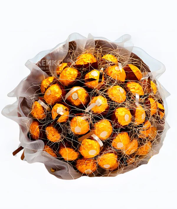 Букет с конфетами Ферреро роше 9 Фото