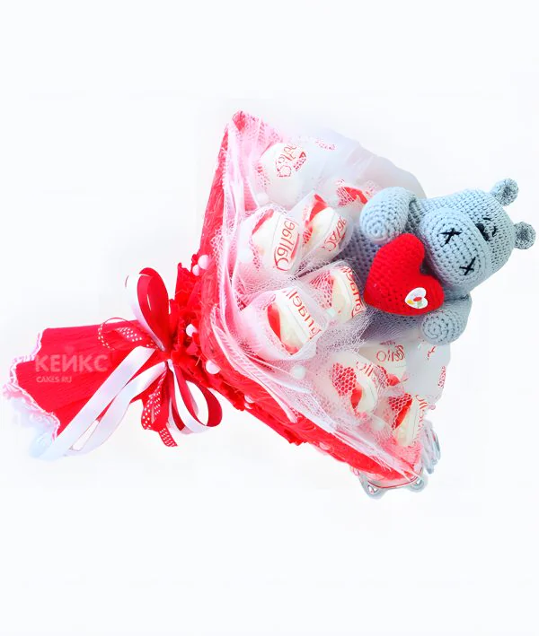 Букет с конфетами рафаелло 2 Фото