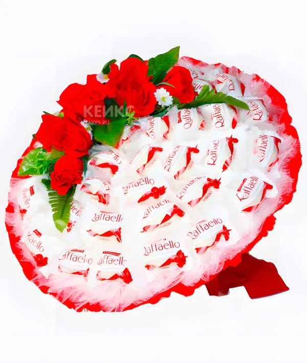 Букет с конфетами рафаелло 8 Фото