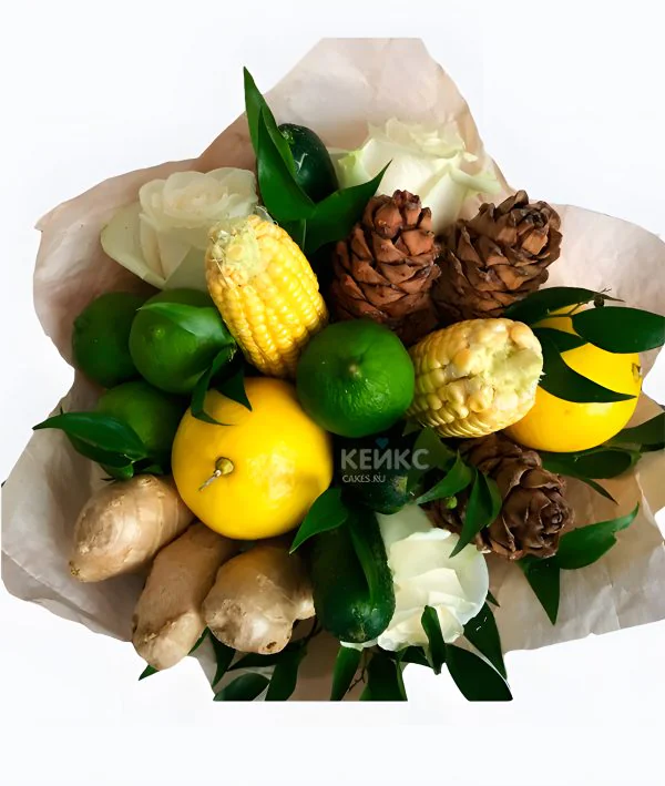 Букет с кукурузой 2 Букет с кукурузой 2 Фото