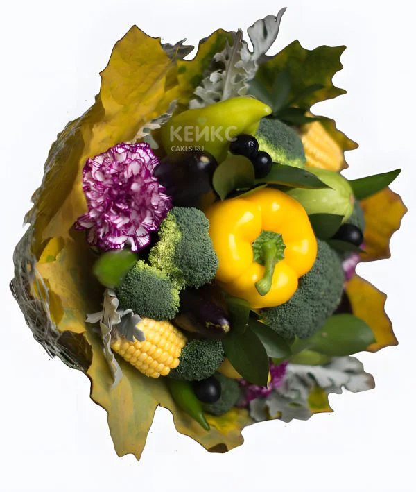 Букет с кукурузой 5 Фото