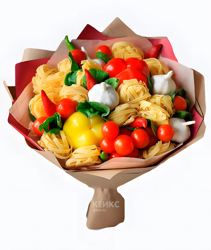 Букет с помидорами 1 Фото