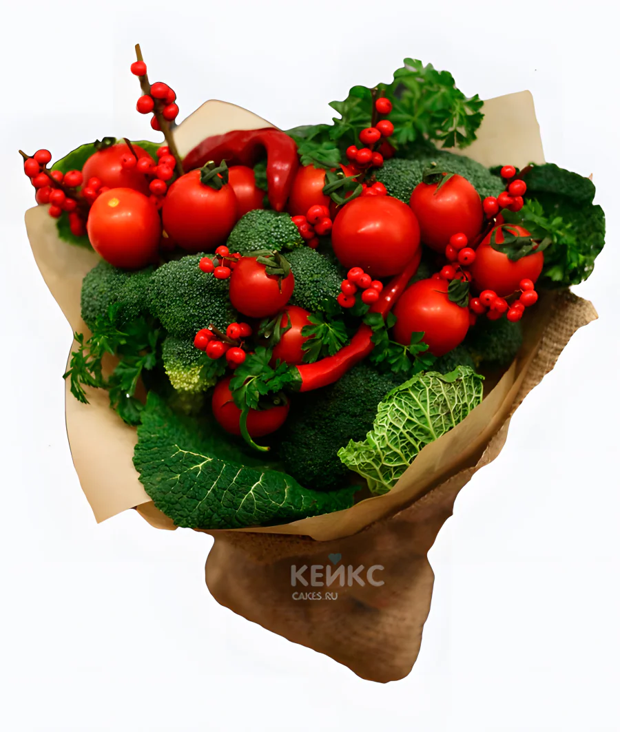 Букет с помидорами Фото