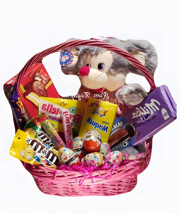 Детская подарочная корзина 1 Фото