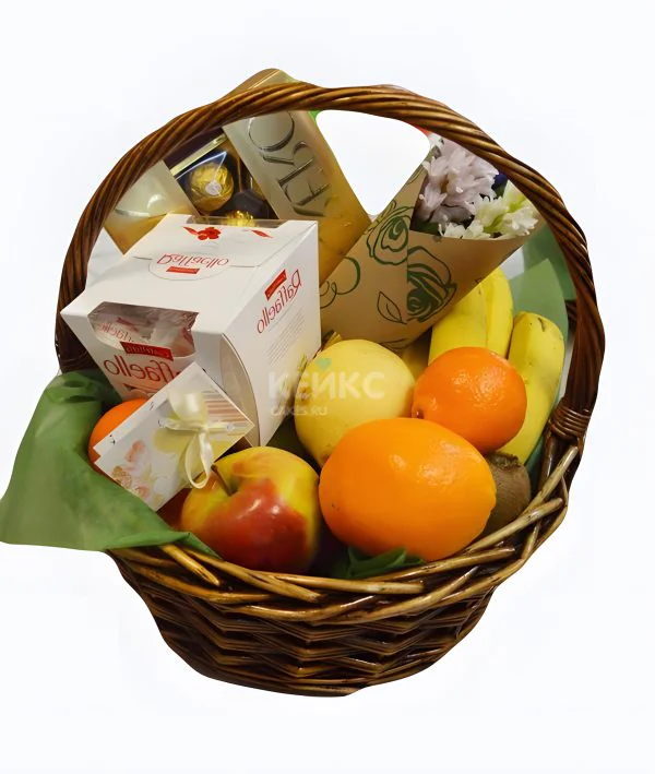 Корзина с апельсинами 3 Фото