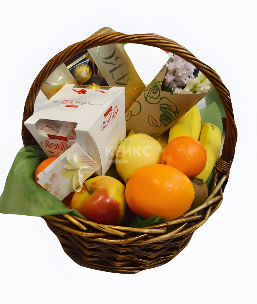 Корзина с апельсинами 3 Фото