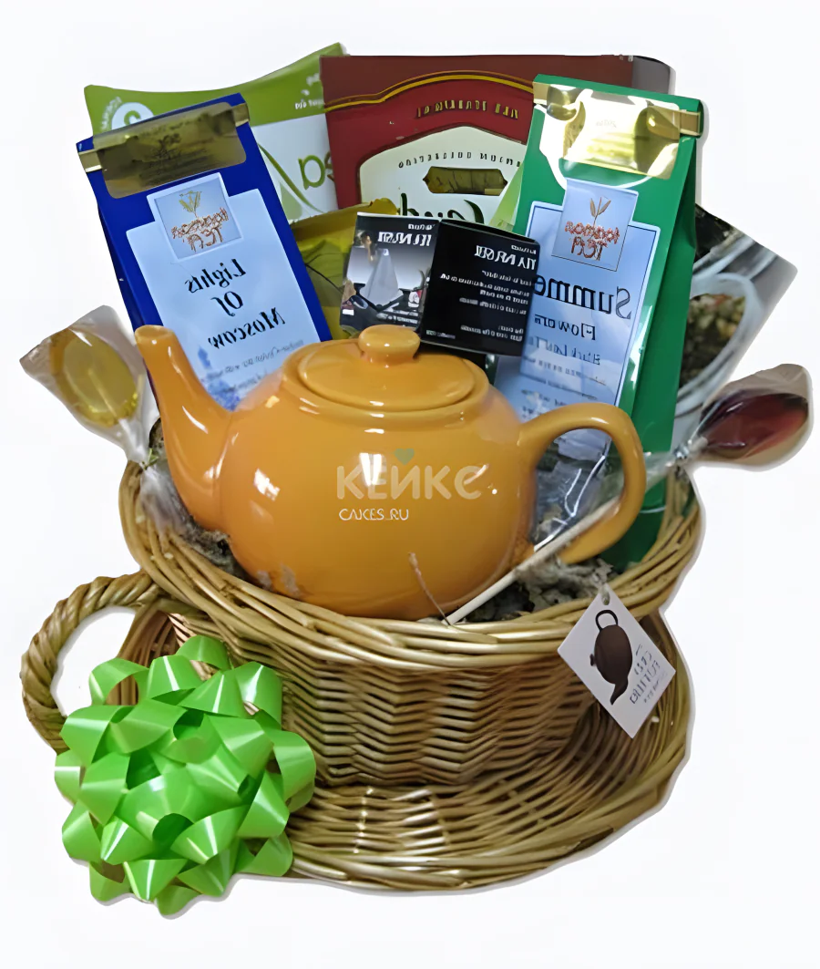 Корзина с чаем 1 Фото