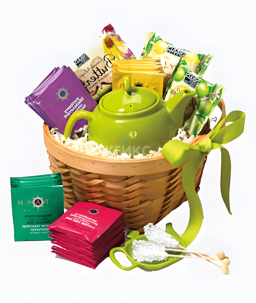 Корзина с чаем 4 Фото