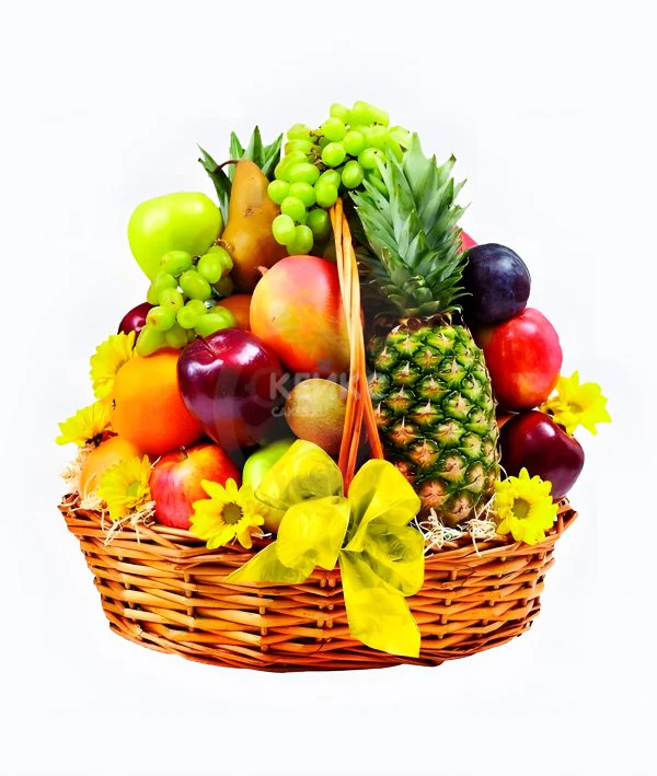 Корзина с фруктами и цитрусами 1 Корзина с фруктами и цитрусами 1 Фото