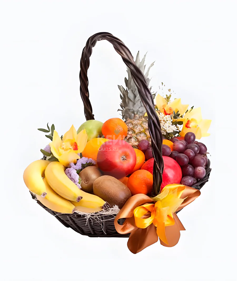 Корзина с фруктами и цитрусами 2 Фото