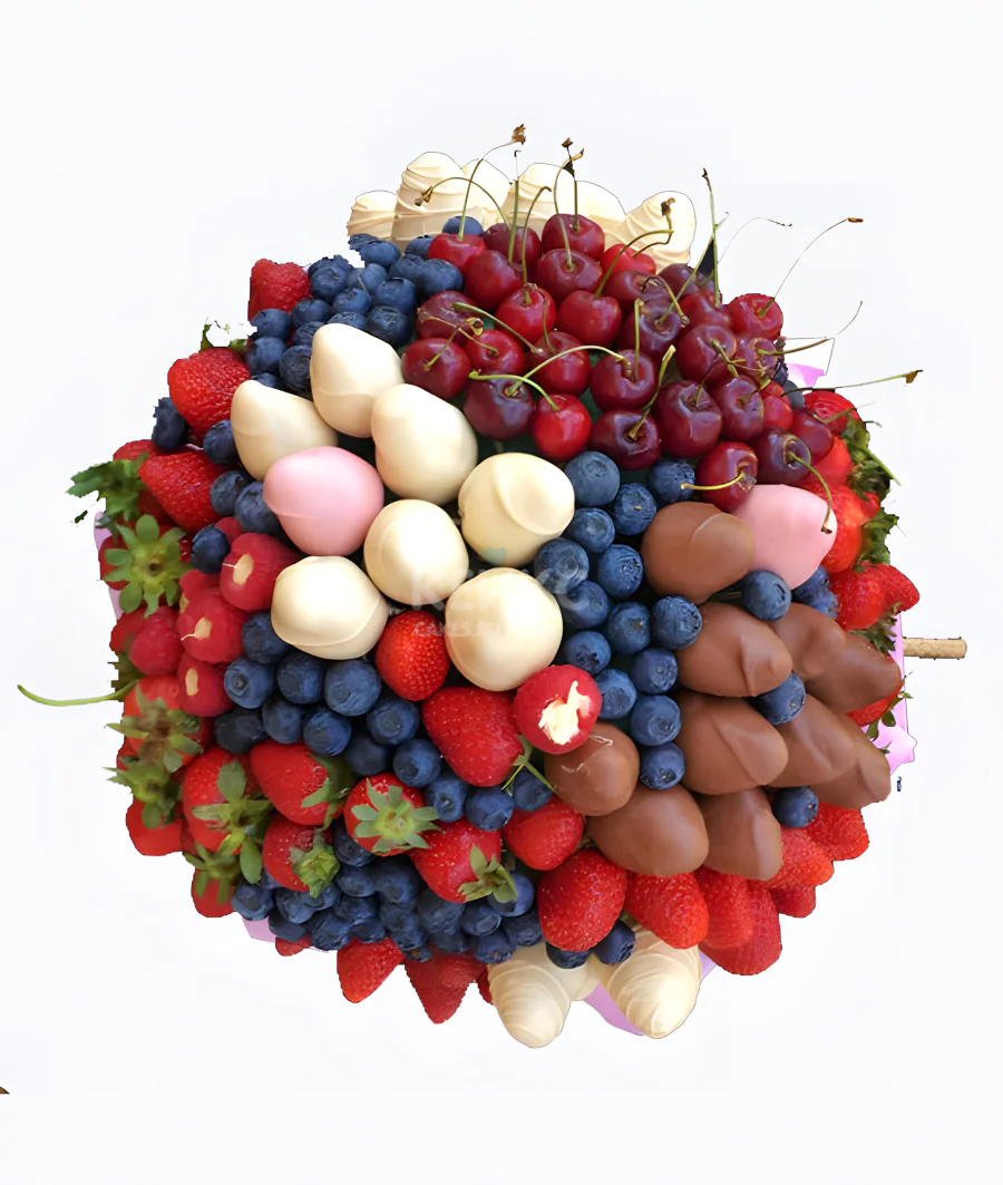 Корзина с ягодами Фото