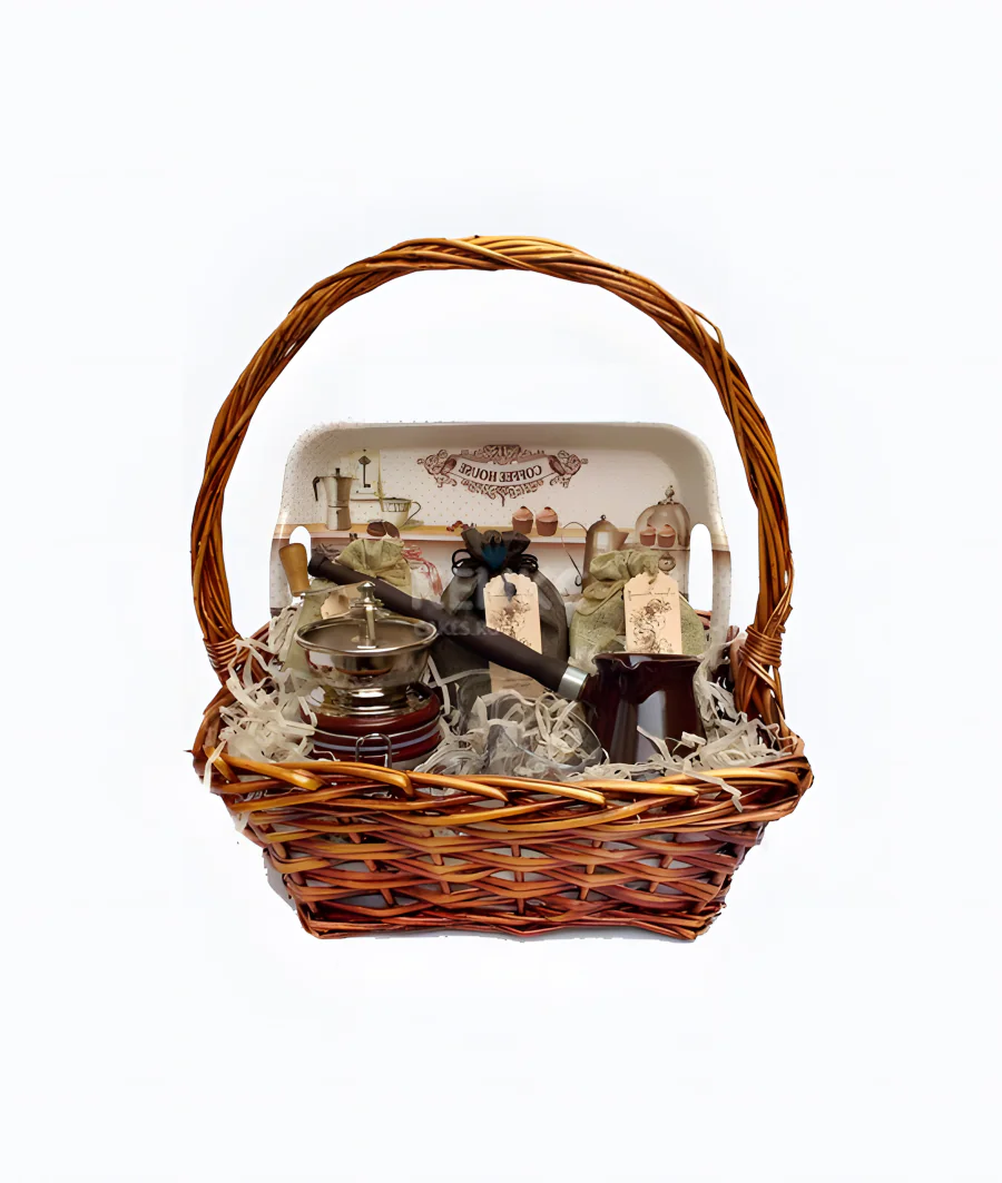 Корзина с кофе 6 Фото