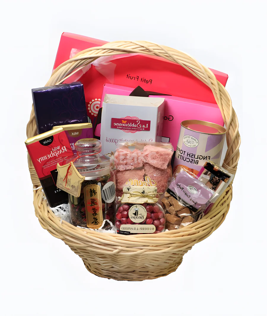 Корзина с кофе и чаем 2 Фото