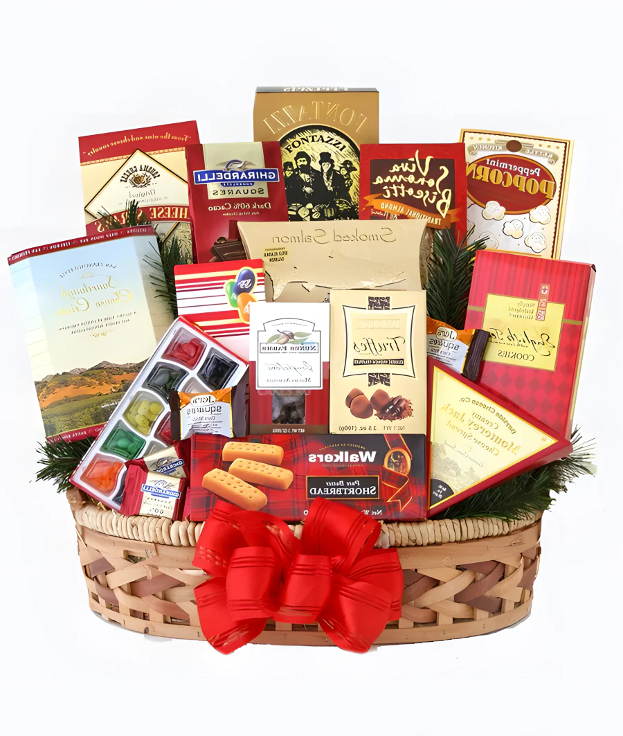 Корзина с кофе и чаем 3 Фото