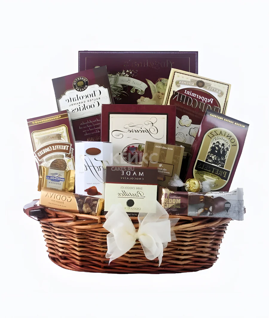 Корзина с кофе и чаем 6 Фото