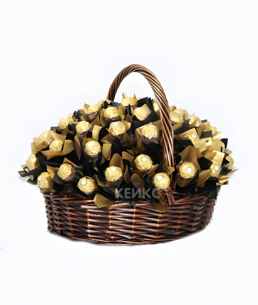 Корзина с конфетами 5 Фото