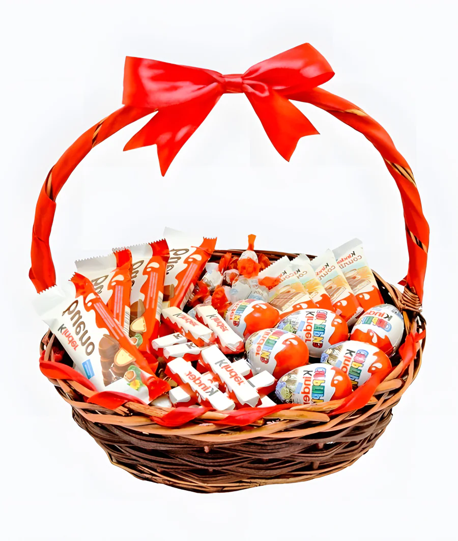 Корзина с конфетами 7 Фото