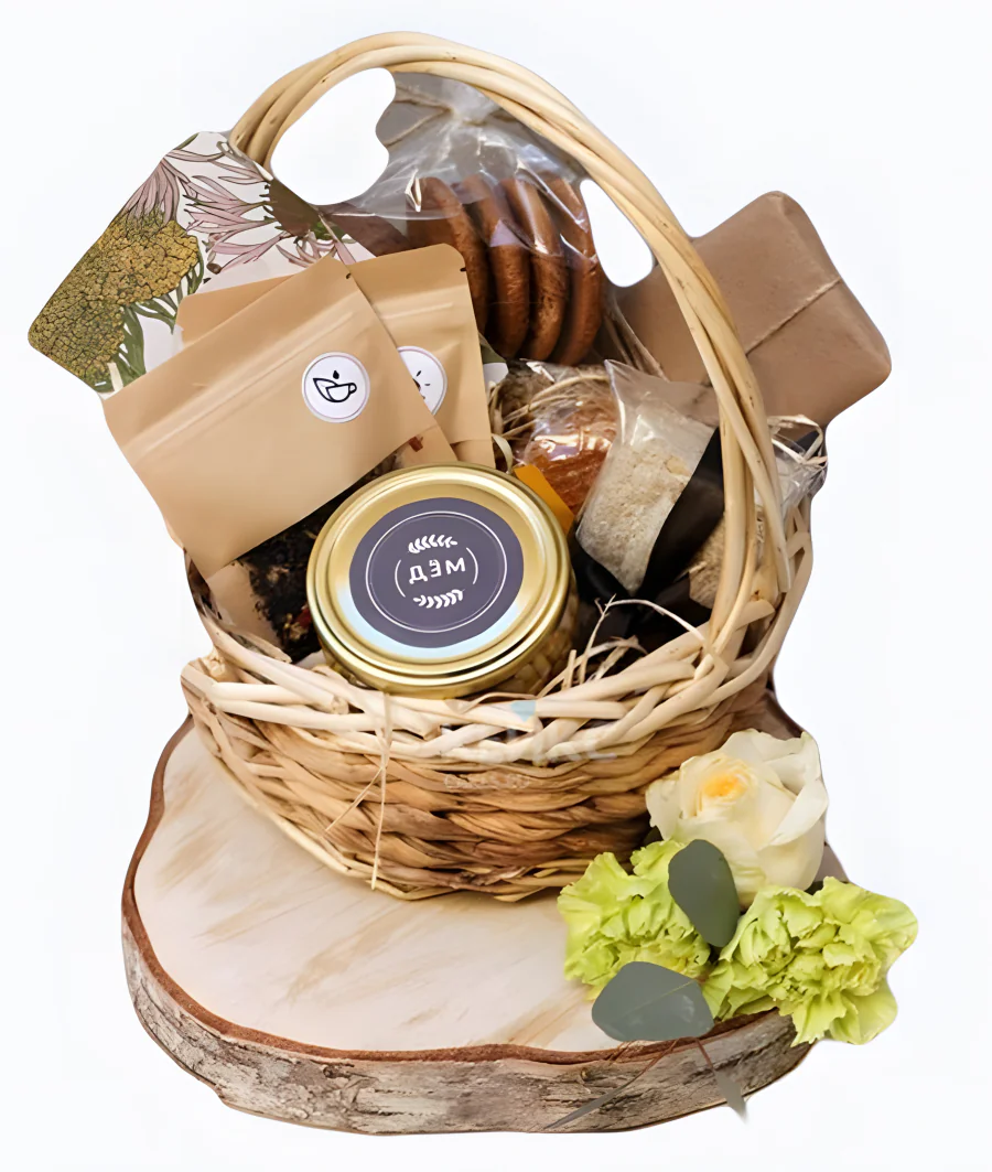 Корзина с медом Фото