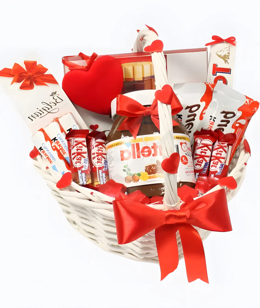 Корзина с шоколадом  3 Фото