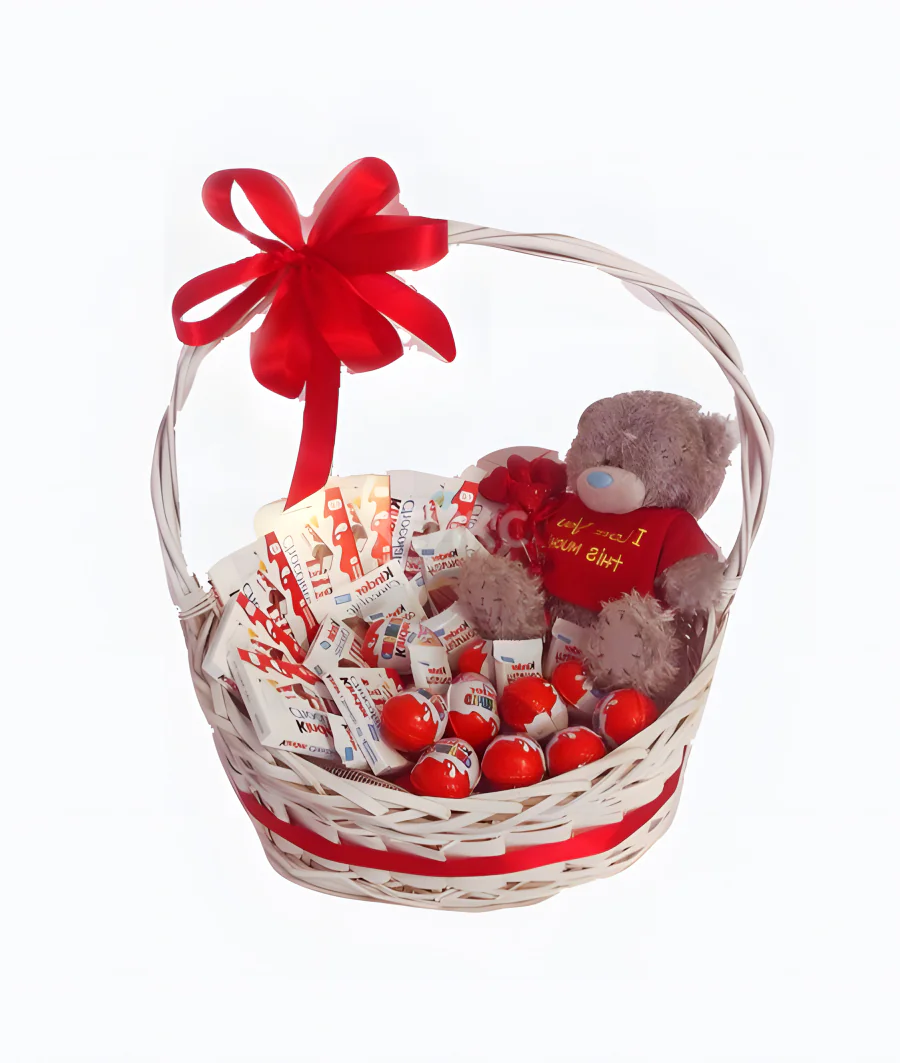 Корзина с шоколадом 4 Фото