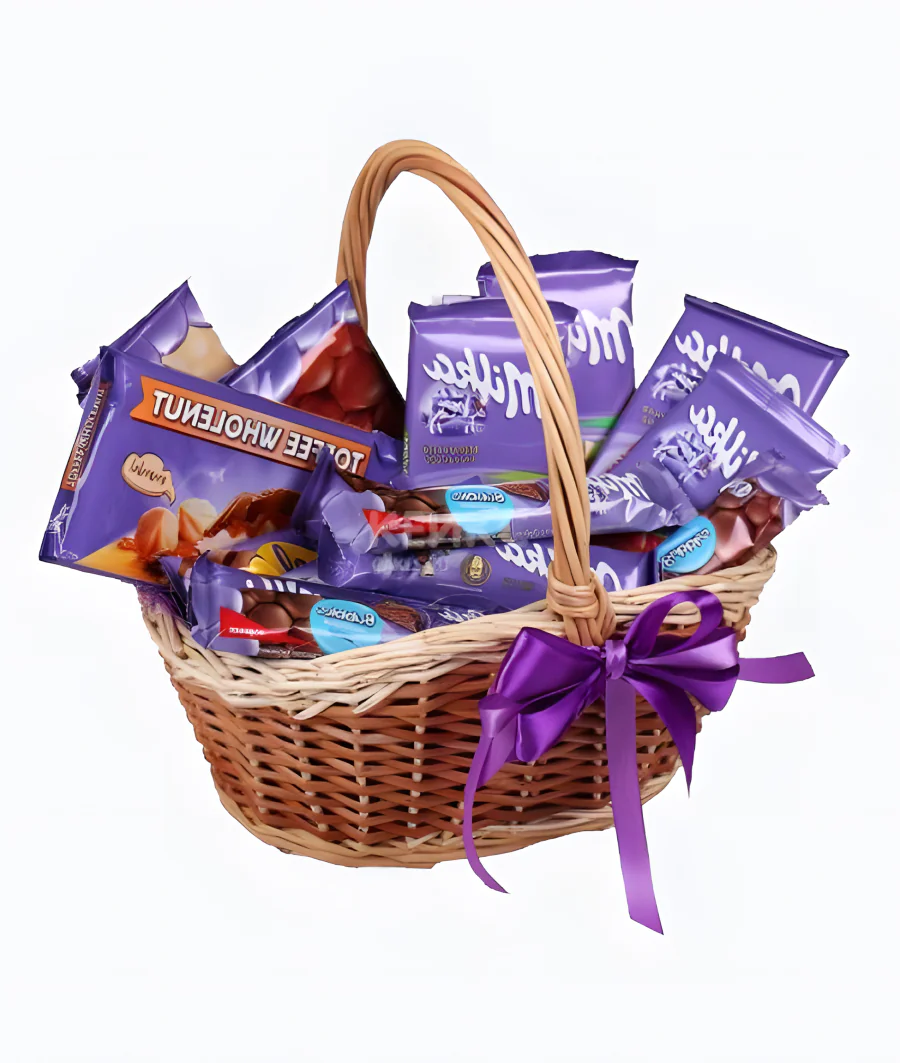 Корзина с шоколадом 5 Фото