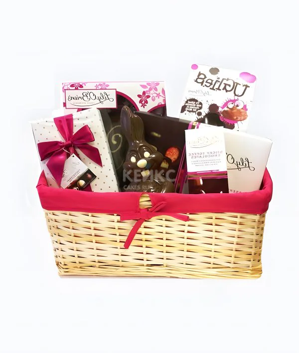 Корзина с шоколадом 7 Фото