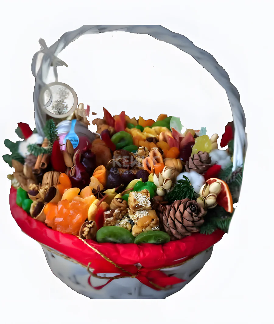 Корзина с сухофруктами 4 Фото