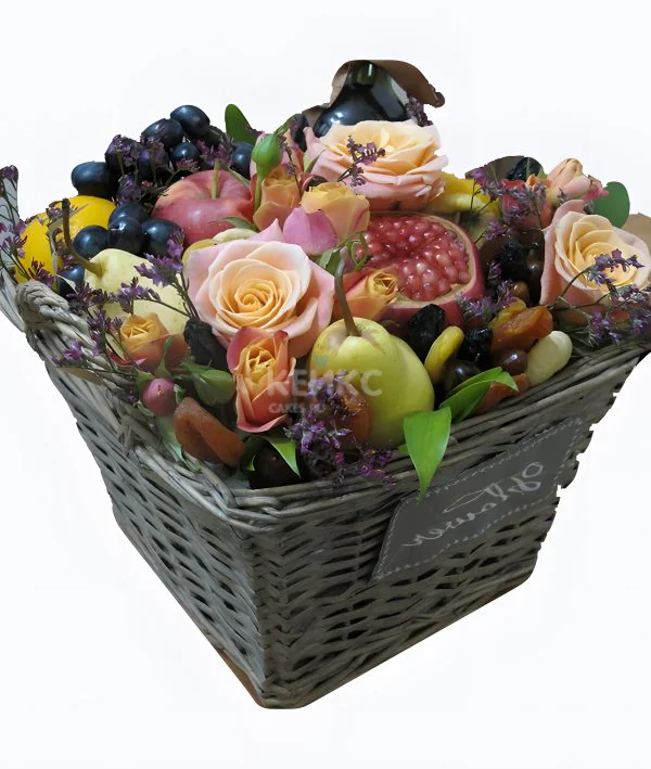 Корзина с сухофруктами 6 Фото