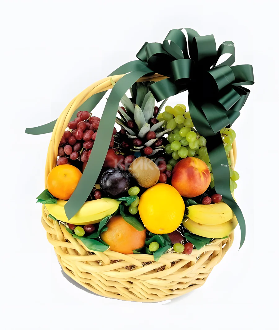 Корзина с виноградом 3 Фото