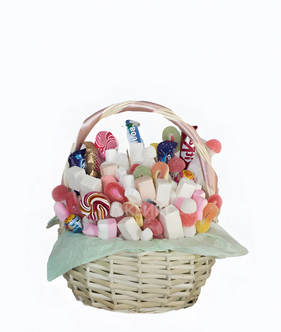 Корзина с зефиром 3 Фото
