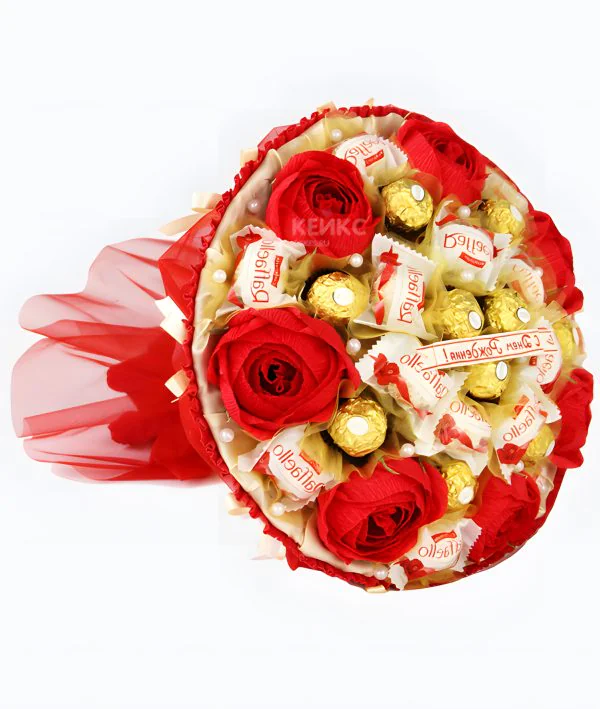 Недорогой сладкий букет 2 Фото