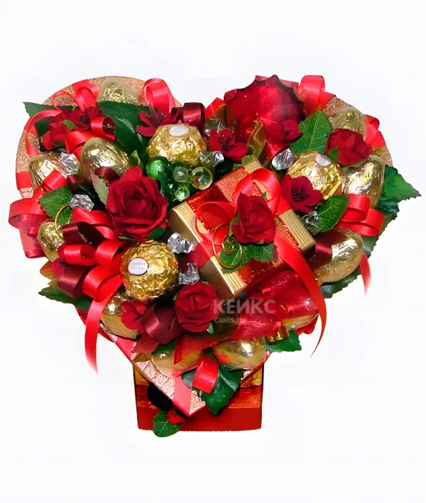 недорогой сладкий букет 4 Фото