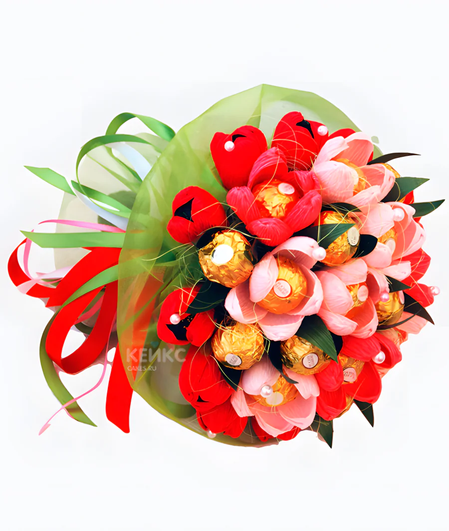 Недорогой сладкий букет 5 Фото