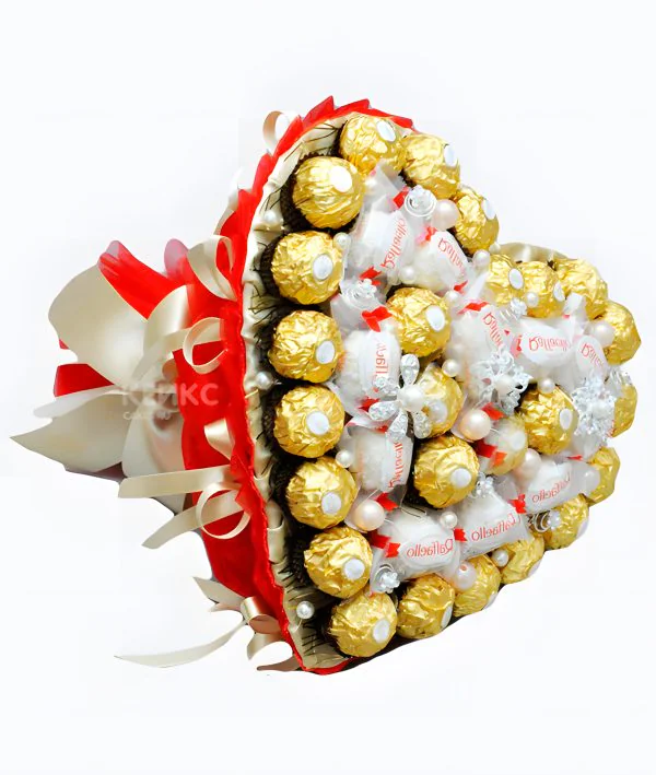 Недорогой сладкий букет Фото