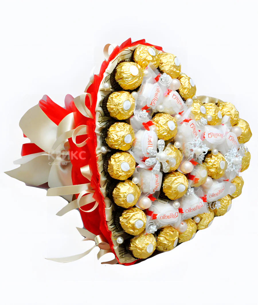 Недорогой сладкий букет Фото