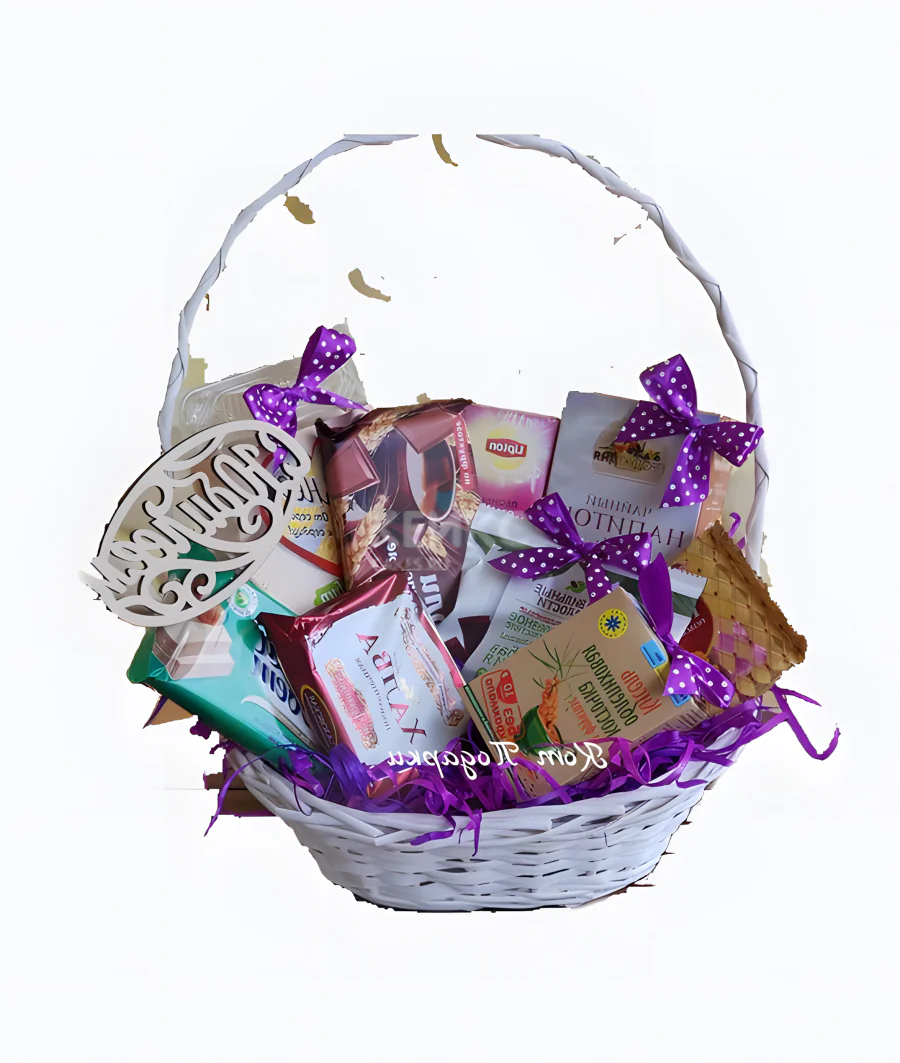 Подарочная корзина женщине на юбилей  2 Фото