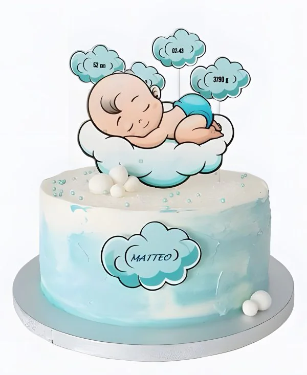 Торт Акварельное облако Торт Акварельное облако Фото