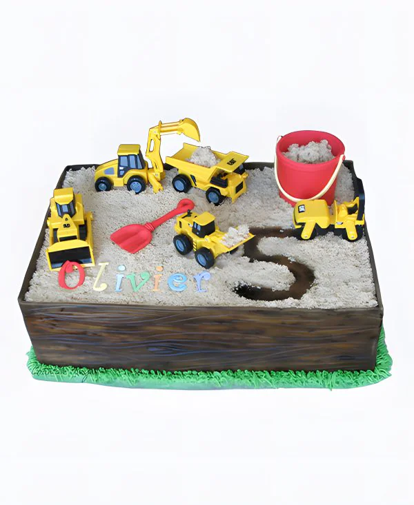 Торт Большая стройплощадка Фото
