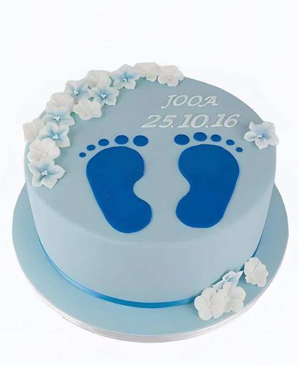 Торт Цветочный след Фото