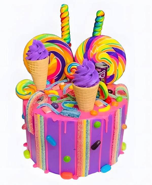 Торт Леденцовый аттракцион Фото