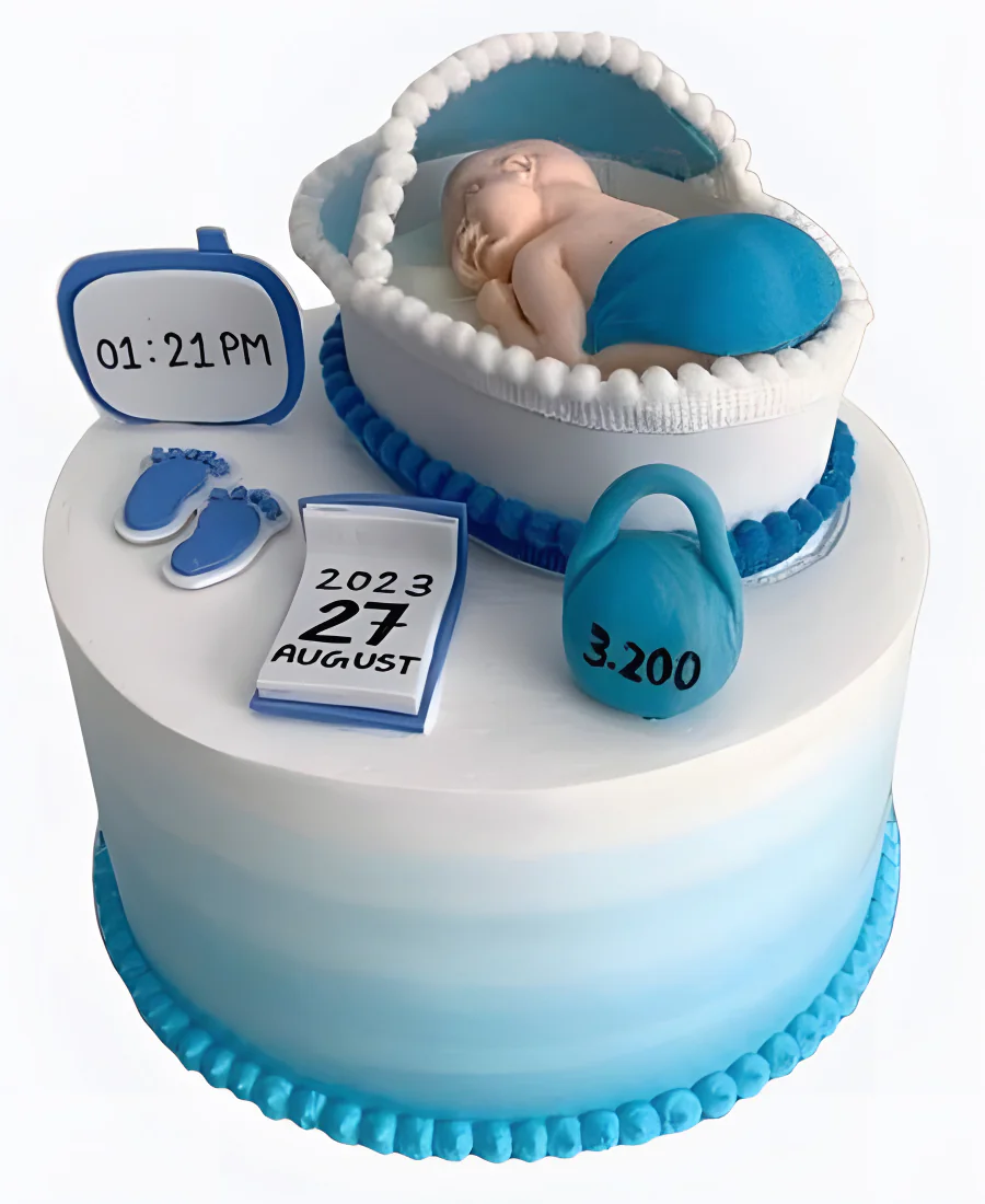 Торт Люлька и метрика Фото