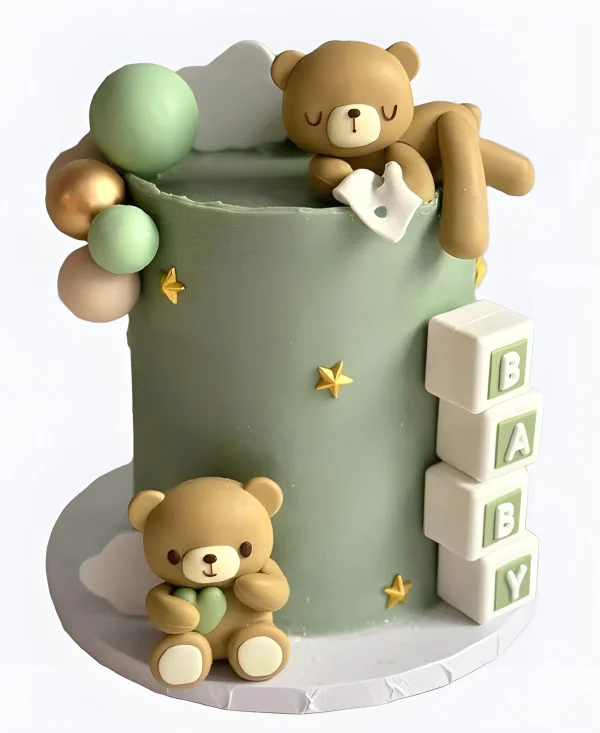 Торт Мишки на облаке Торт Мишки на облаке Фото