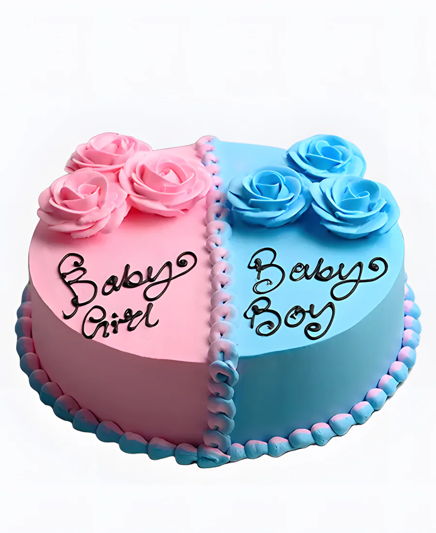 Торт Половинки с розами Торт Половинки с розами Фото