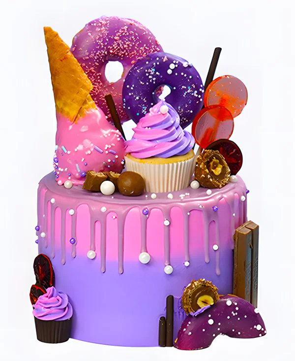 Торт Пончик‑пати Торт Пончик‑пати Фото