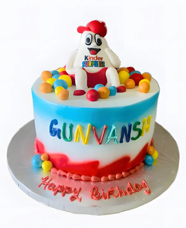 Торт Радужный Киндер Торт Радужный Киндер Фото