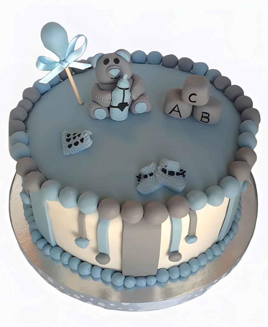 Торт Серо‑голубая нежность Фото