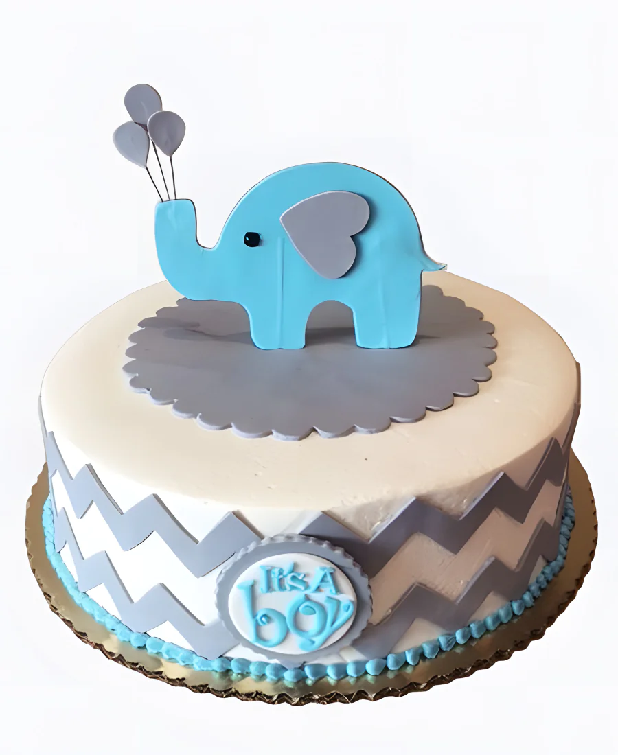 Торт Слон на зигзаге Фото