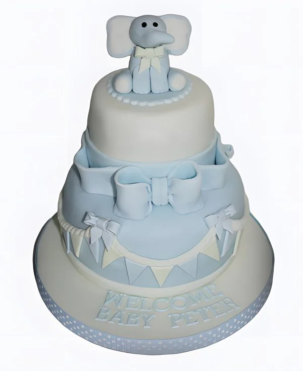 Торт Слонёнок на вершине Фото