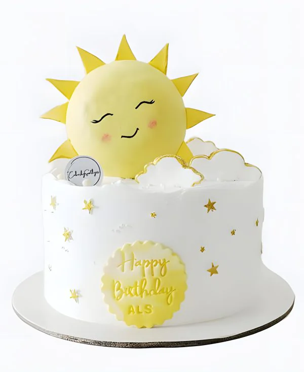 Торт Солнышко на облаке Торт Солнышко на облаке Фото