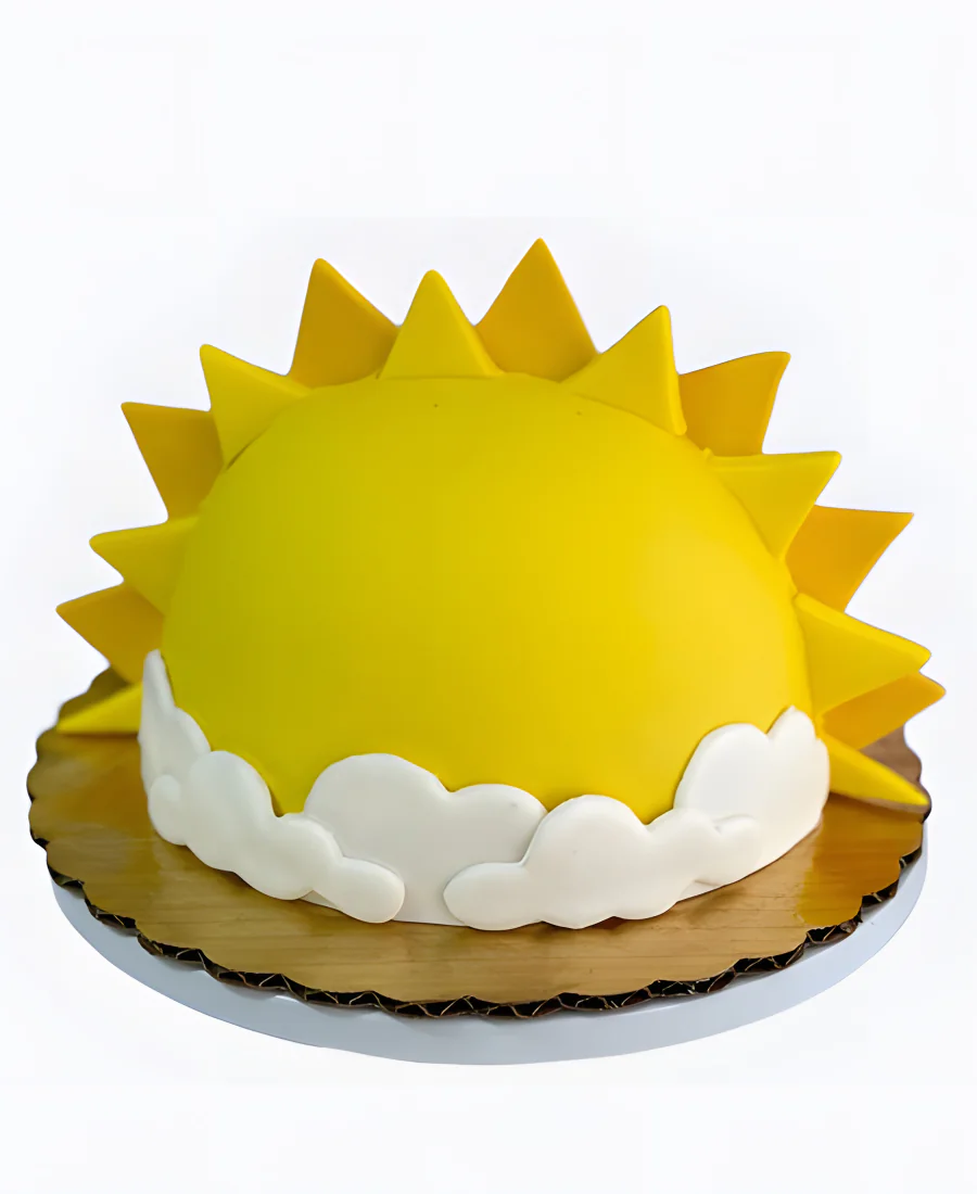 Торт Солнышко в облаках Фото